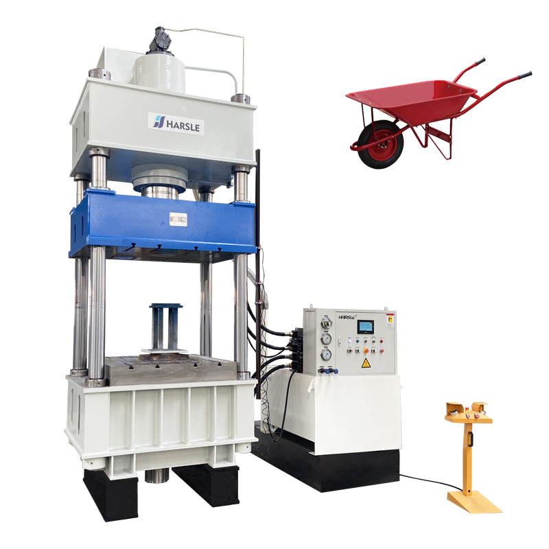 A Forming Stainless Steel Cooking Pot Making Machine Automatic Four Column Hydraulic Punching Press Machine 300t 315t