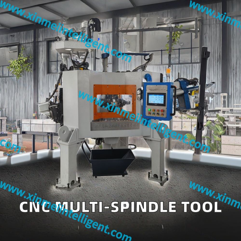 High Accuracy New CNC Horizontal Multi Spindle Machine with Engine/Motor/Gear for Precision Valve Parts Processing