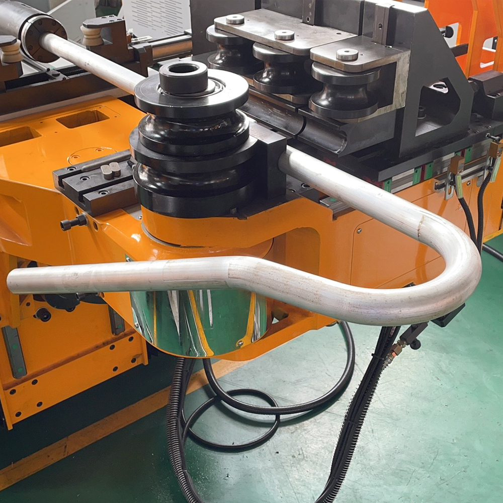 DW63CNC-5A-MSV Square Round Tube Copper Five Axis 3d Cnc Tube Bending Machine