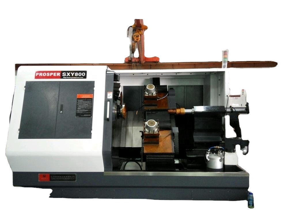Metal Spinning CNC Automation Lathe Machine SXY800 Operations