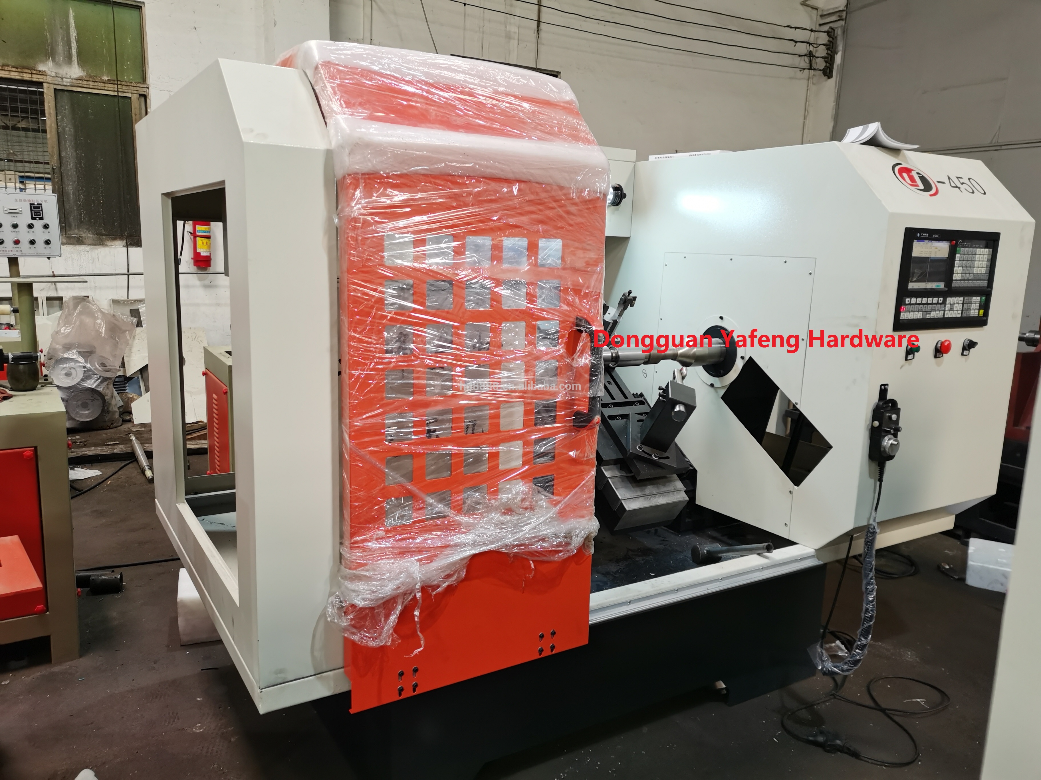 Copper Metal Spinning Machine for Ventilation Fan CNC Lathe Machine Horizontal Flow Forming Machine for Copper Iron Hardware
