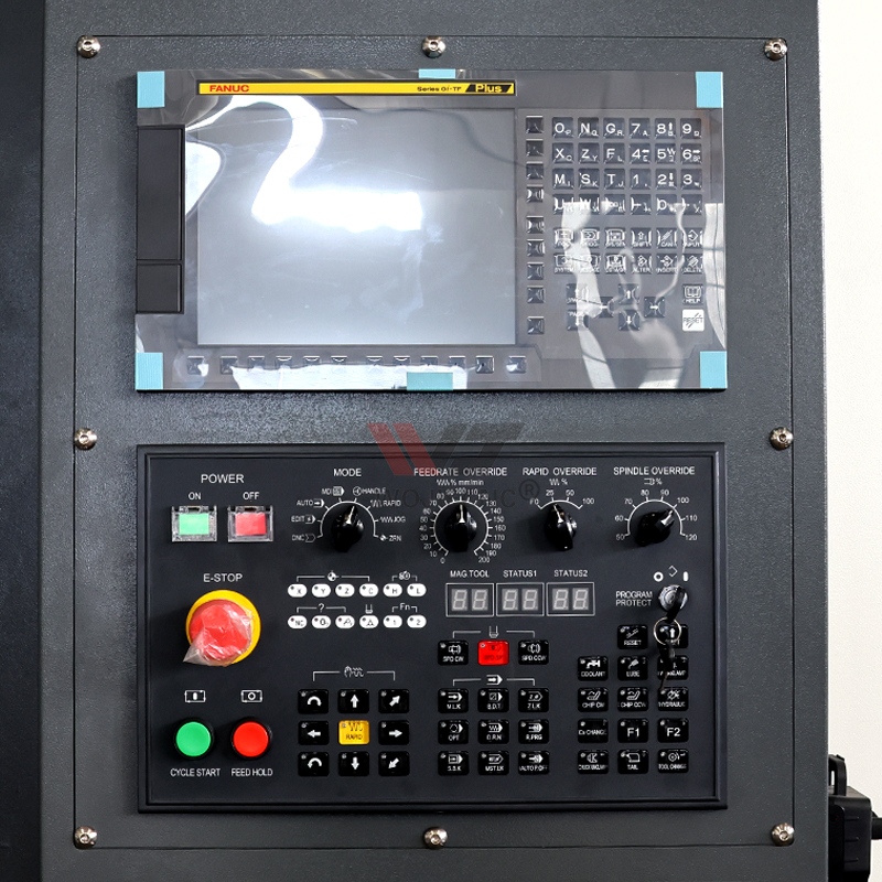 WJ60MS Vertical CNC Lathe Machine Direct Sales Automatic CNC Turning Lathe Turret Large Spindle Bore for Metal Processing
