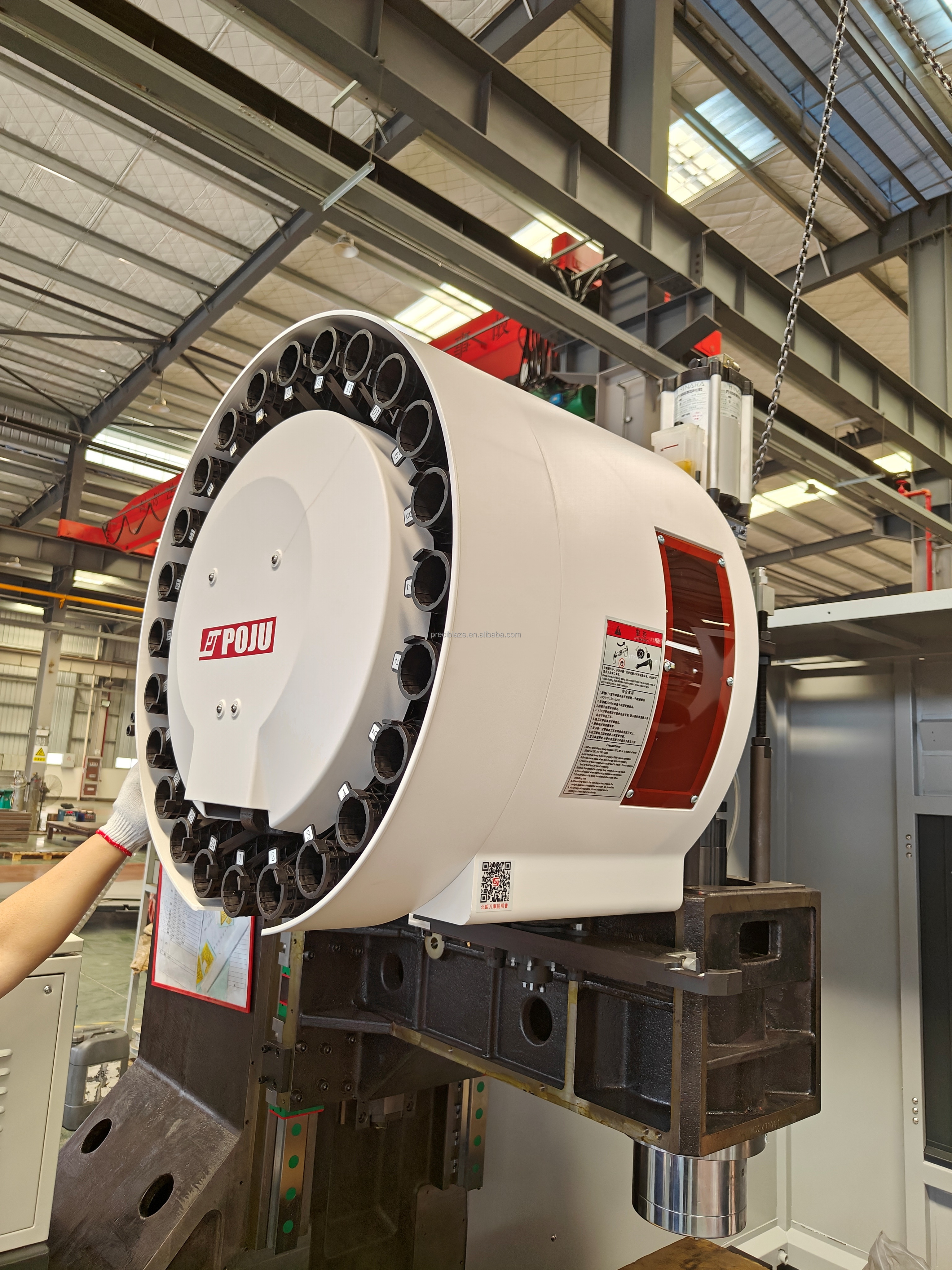 BSC960 High Precision Heavy Duty CNC Vertical Lathe with High Speed Spindle for Large Diameter Metal Machining Center