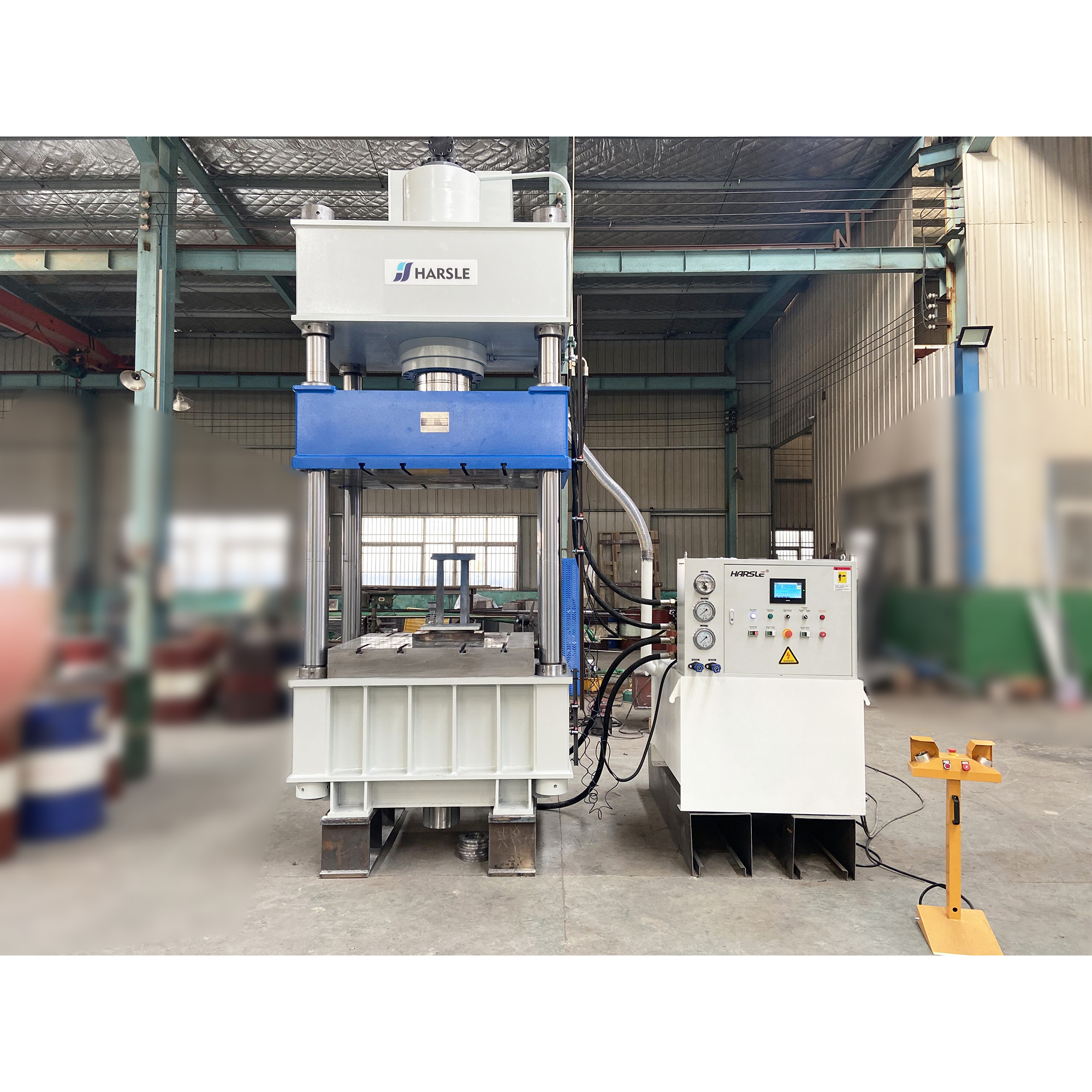 A Forming Stainless Steel Cooking Pot Making Machine Automatic Four Column Hydraulic Punching Press Machine 300t 315t