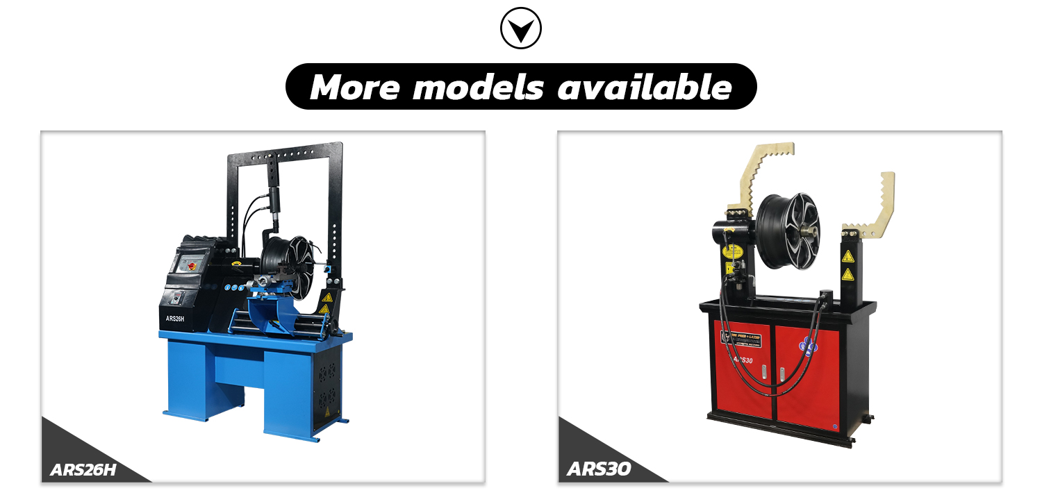 Alloy Wheel Rim Straightening Lathe Machine Features