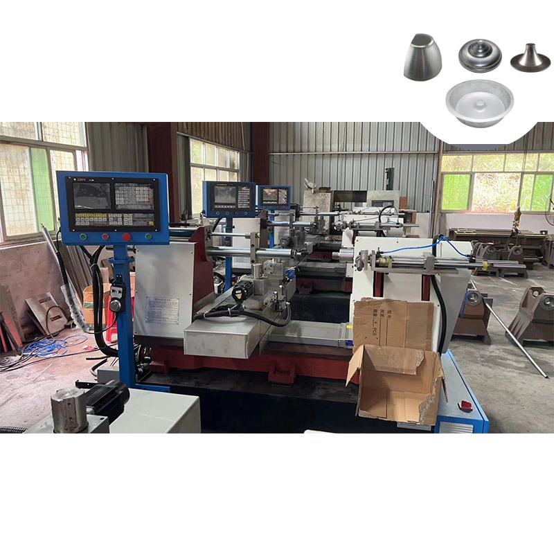 High Precision Stainless Steel/carbon/aluminum/silver/copper CNC Spinning Machine Flanging Machine for Sale