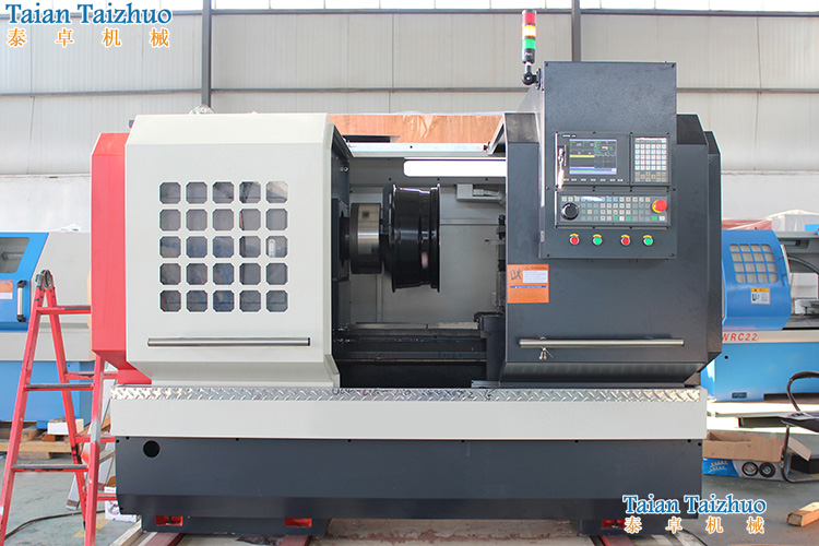 Alloy Wheel Rim Repair CNC Lathe Machine WRC30 Side View