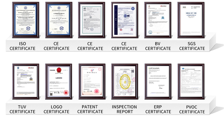 Certifications Display 1