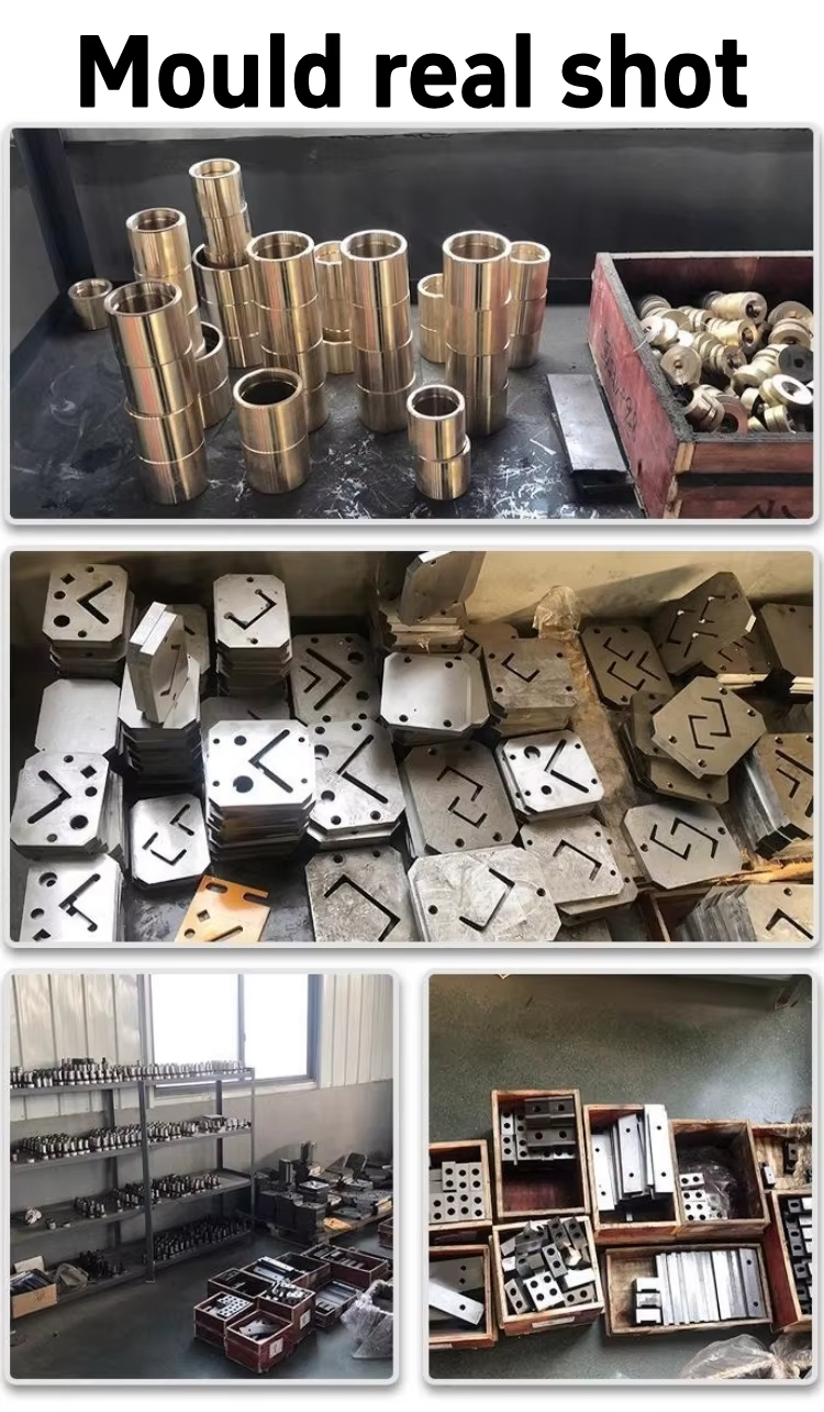 Hydraulic Electric Sheet Metal Shearing Machine Sheet Metal Shear Cutting Machine Small Ironworker Machine