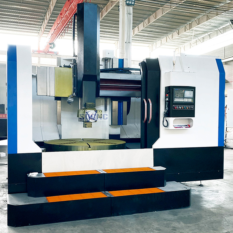 Heavy Duty CNC Vertical Turning Lathe CK5120 Heavy Duty Vertical CNC Lathe with Large Bore and Stepless Variable Speed