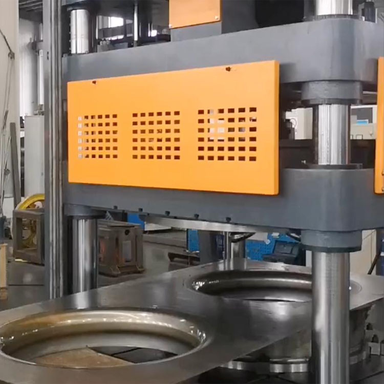 Air Conditioning Exhaust Port Fan Housing Flanging Panel Internal Spinning Machine