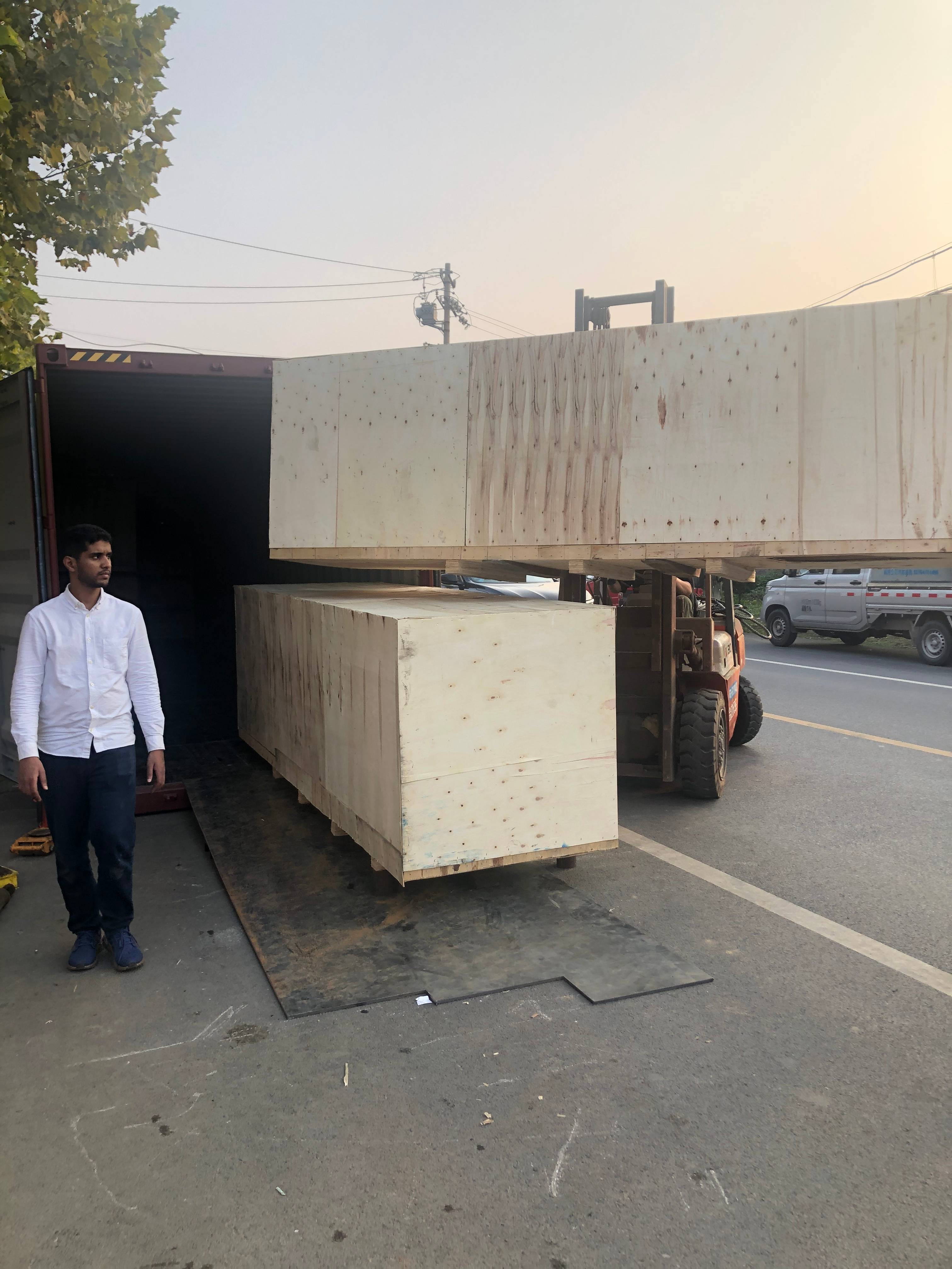Loading goods