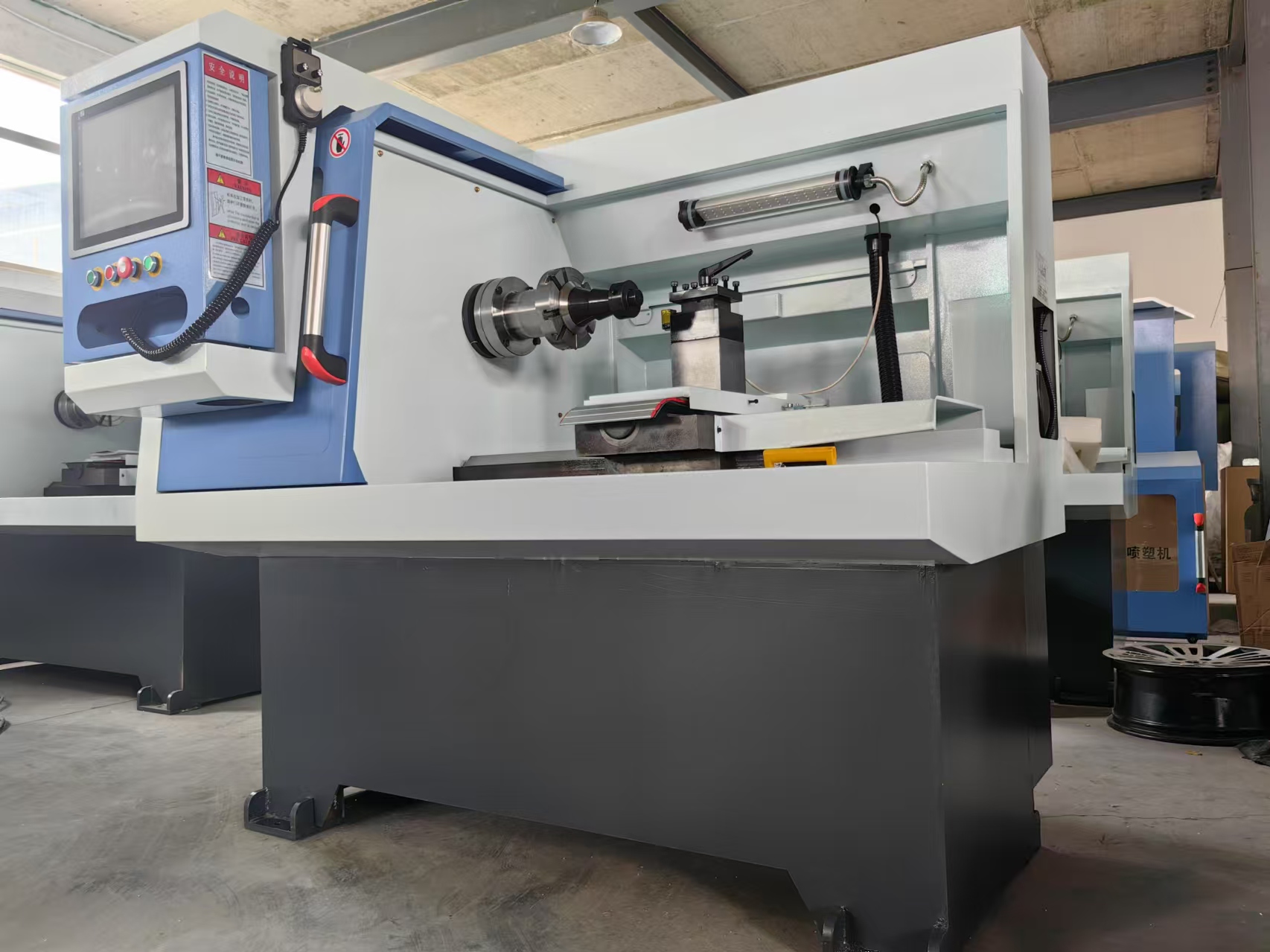 Great Quality Automatic Alloy Rim Repair CNC Lathe Machine Fully Automatic Wheel Rim Repair Machine Factory Price