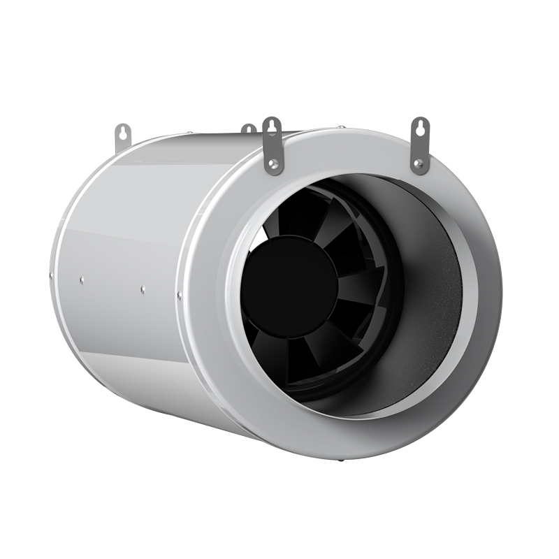 Ventilation Equipment Manufacturer 12 Inch Silencer High Speed High Air Pressure Cool Air EC Duct Fan