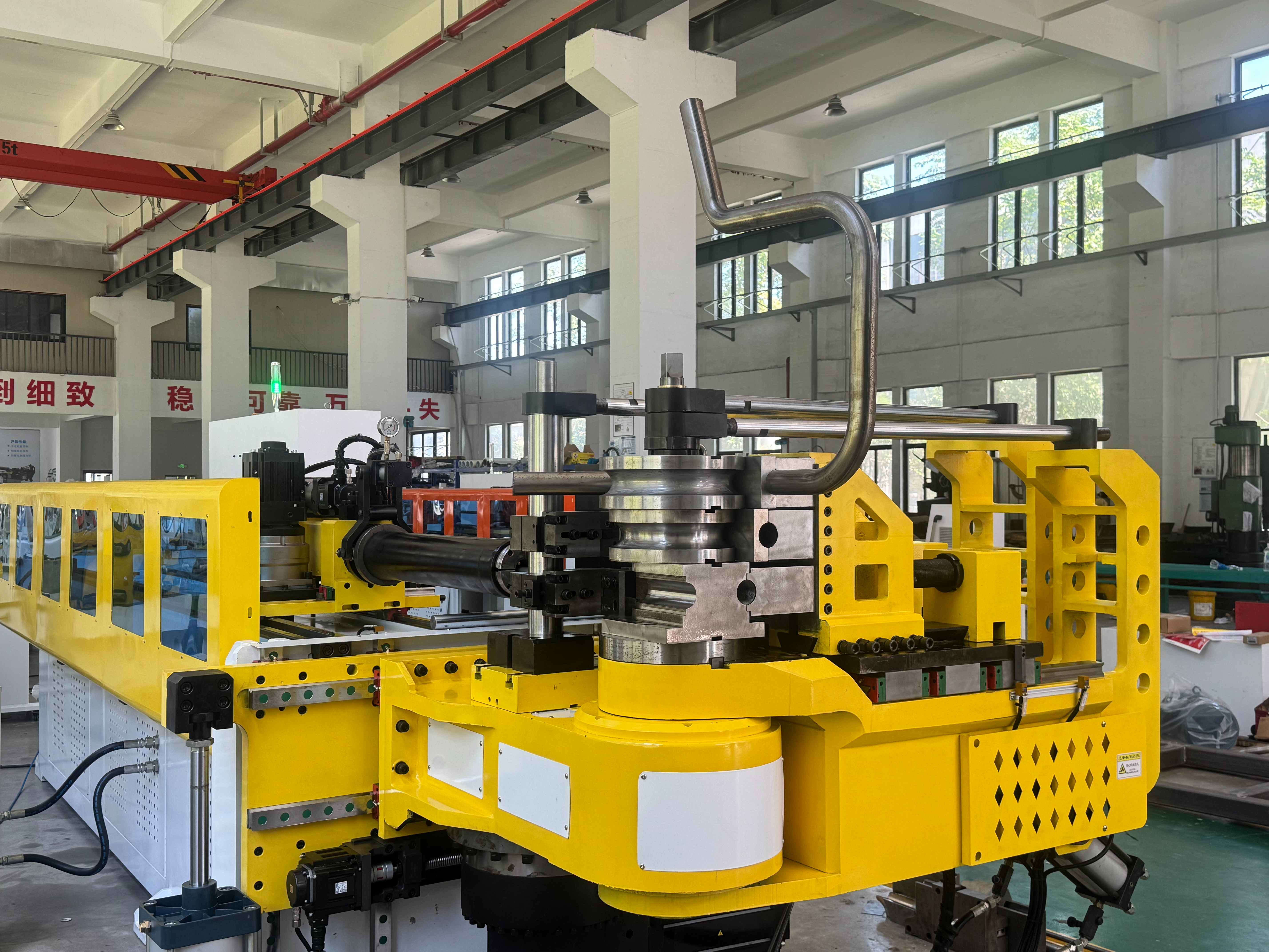 90CNC Tube Bending Machine Pipe Bending Machine 90mm CNC Fully Automatic 6 Axis for Bus Body Frame