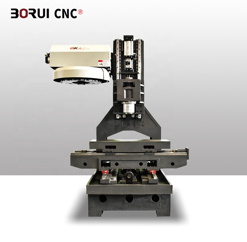 VMC650 CNC Vertical Machining Center with Tilting Rotary Table for Complex Aerospace and Medical Component Manufacturing