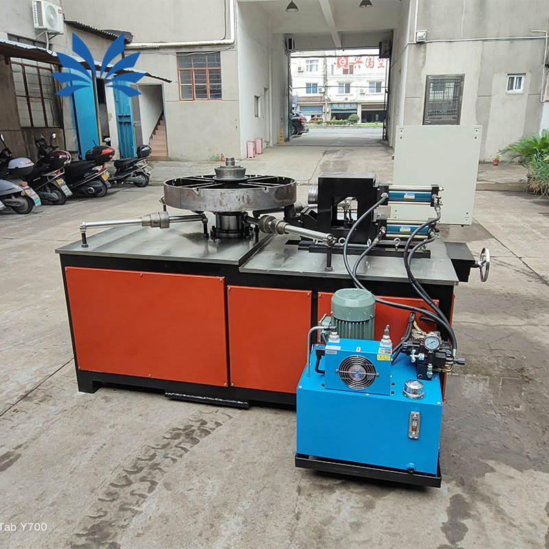 Heavy Duty Flanging Machine with Adjustable Diameter