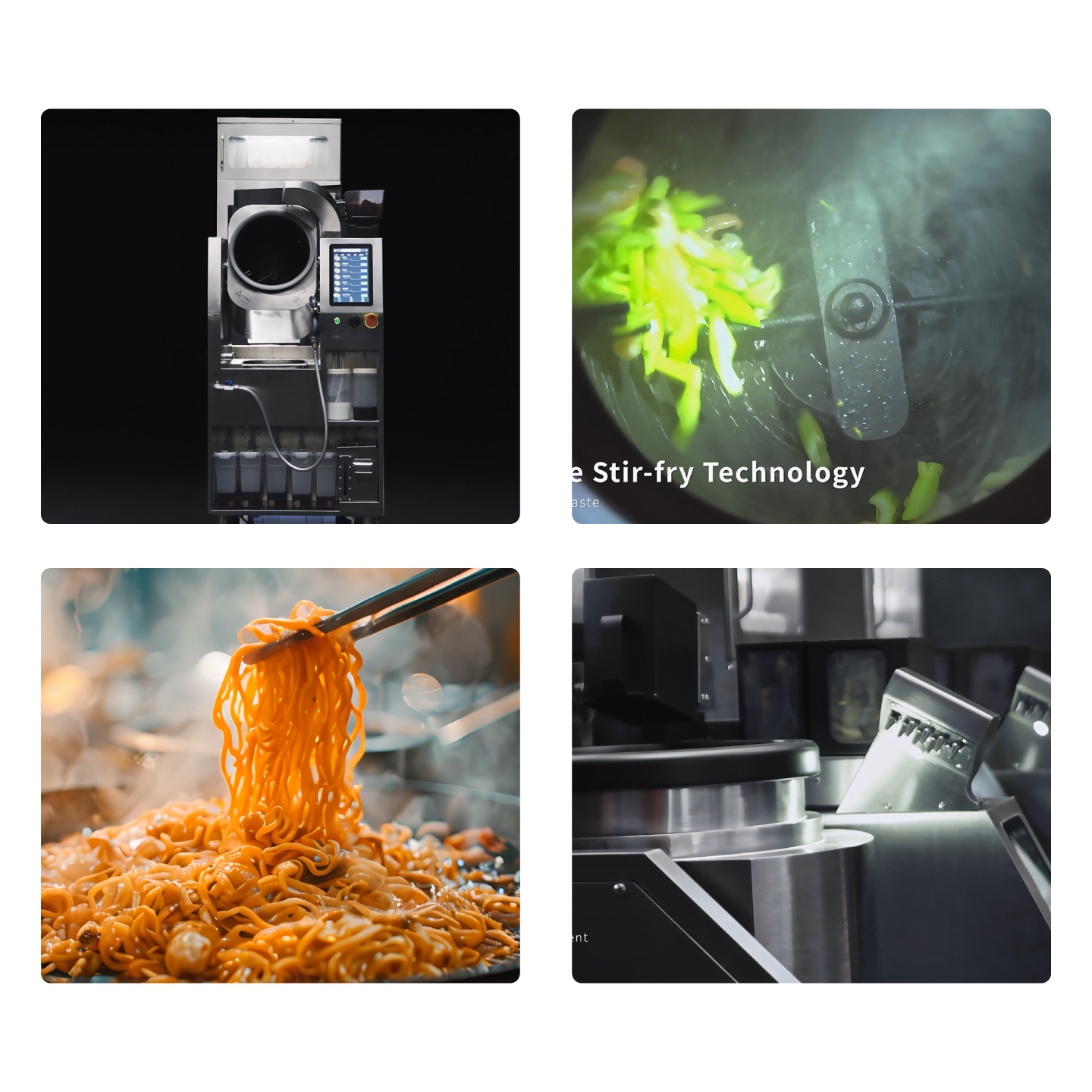 Intelligent Restaurant Automatic Cooking Machine Stir Fry Wok Kitchen Robot Electric Cook Rotational Cooker