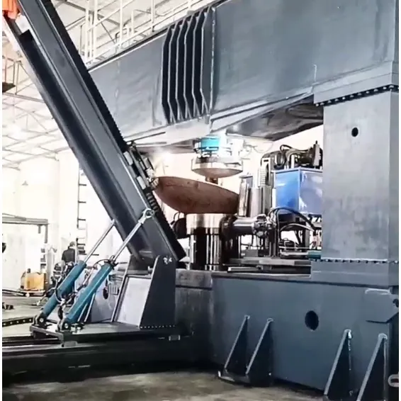 Dish Head Spinning Pressing Machine for Road Tankers Production