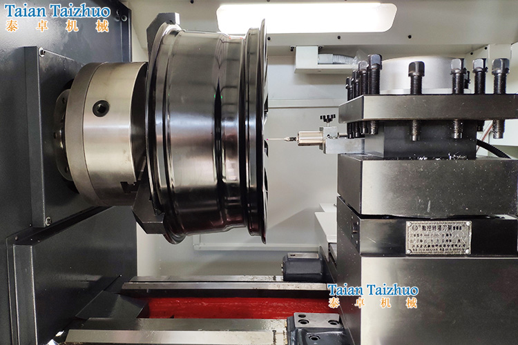 Alloy Wheel Rim Repair CNC Lathe Machine WRC30 Controlling Interface