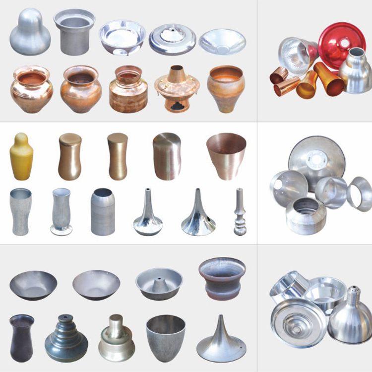 Auto CNC Metal Copper Aluminum Tube End Closing Spinning and Forming Machine