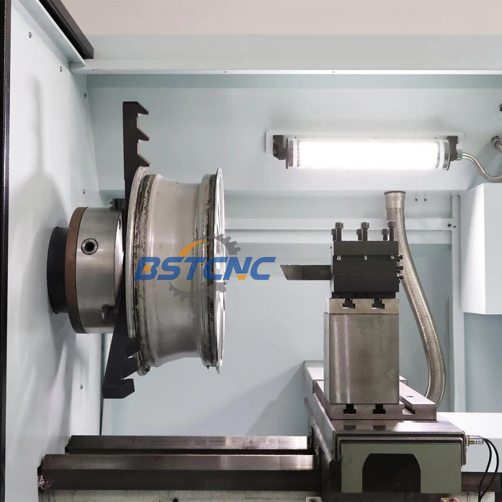 24inch Horizontal Full Automatic Alloy Rim Repair CNC Lathe Machine Car Wheel HRC24