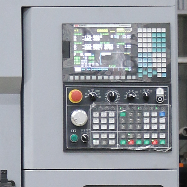 Heavy-duty CNC Vertical Lathe for Turning and Boring Large Rotating Parts, Both Internal and External Diameters.