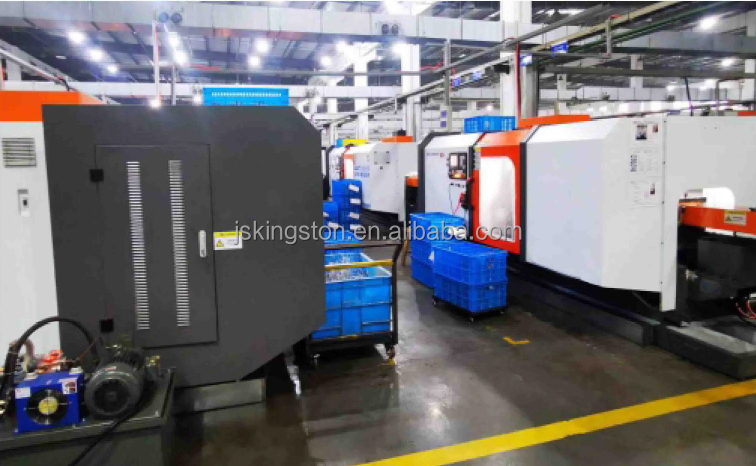 CNC Metal Spinning Machine Double Wheel 4 Axis 1650mm for Thin Wall Seamless Tube and Cartridge Case Spinning Process Line
