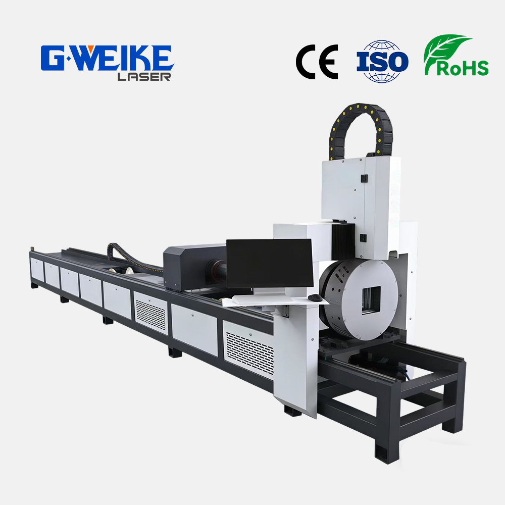 Economic 1-3kW Automatic Cypcut CNC Metal Mini Versatile Laser Tube Cutting Machine With AI/PLT Support HIWIN Guide Rails