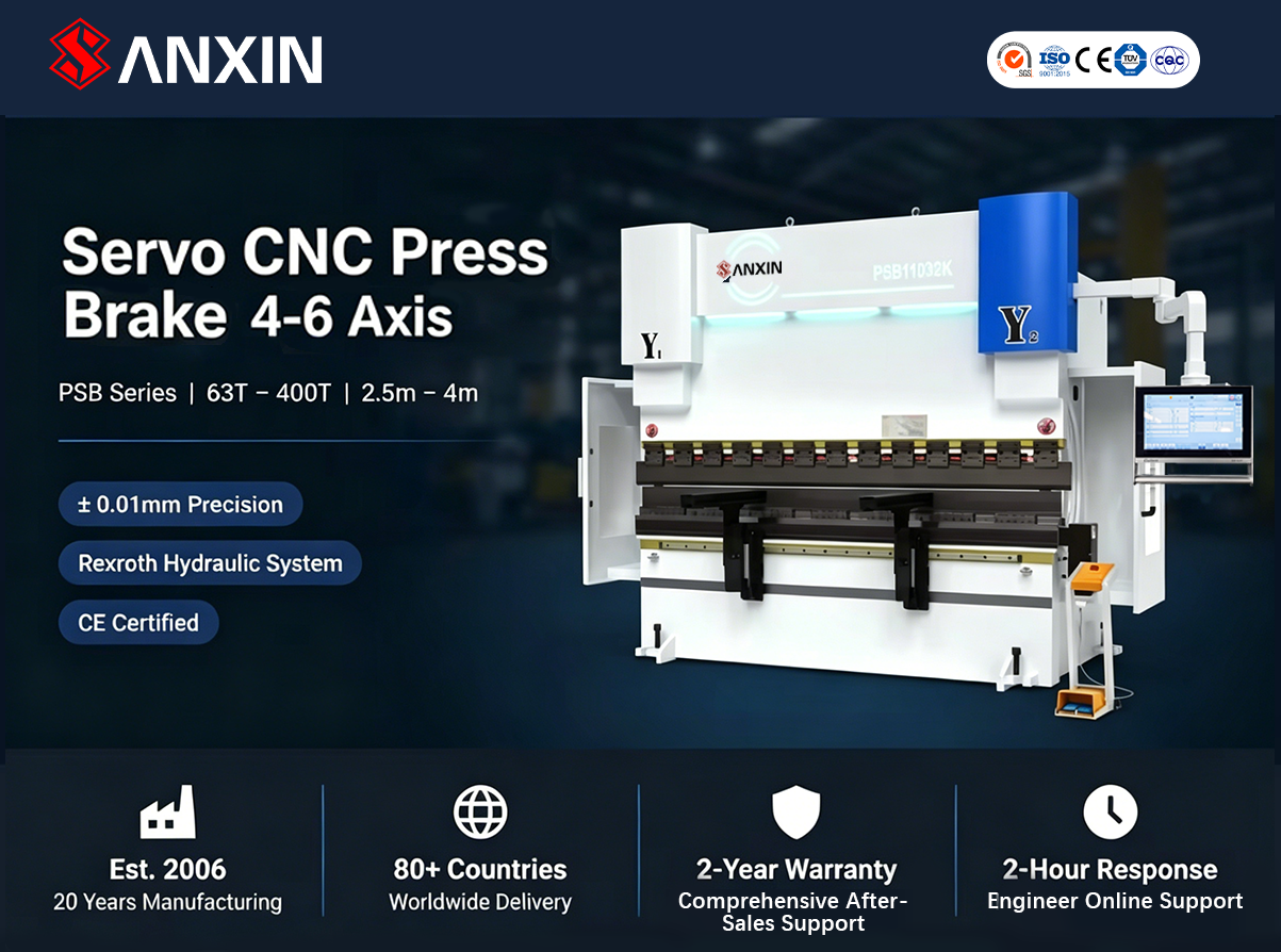 Electro-Hydro CNC Press Brake
