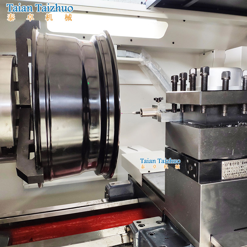 Automatic Alloy Wheel Rim Repair CNC Lathe Machine WRC30 From Taian Taizhuo