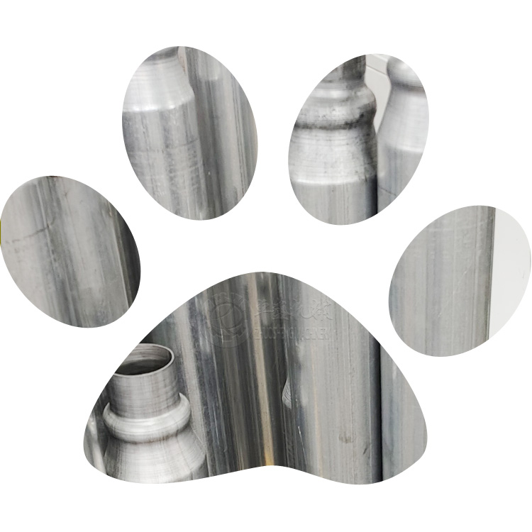 Factory direct supply automatic hydraulic metal pipe shrinking double knife strong CNC spinning machine lathe