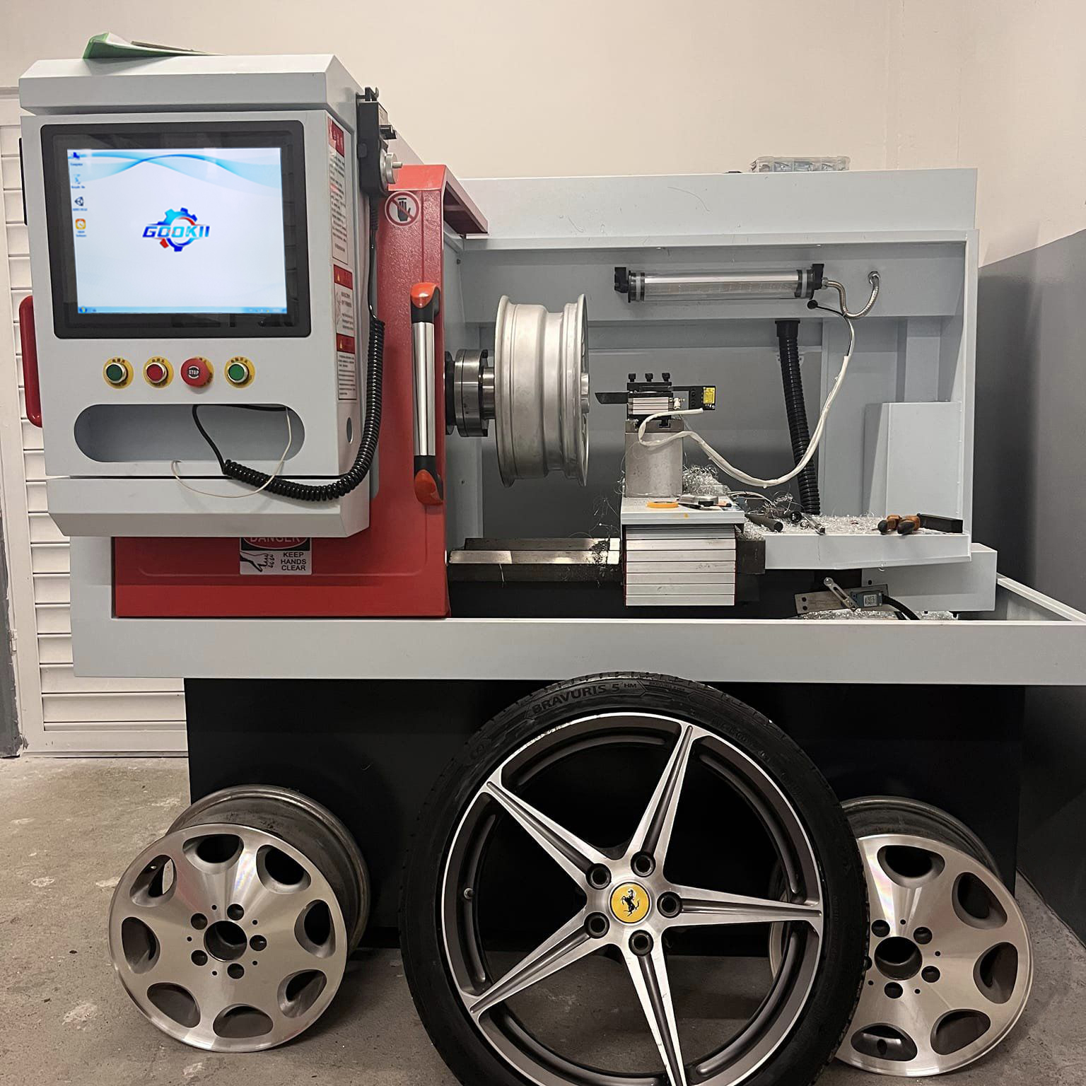CNC Machine Main View