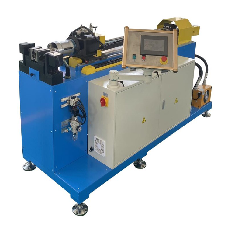 Capillary CNC Copper Tube End Forming Spinning and Necking in Machine