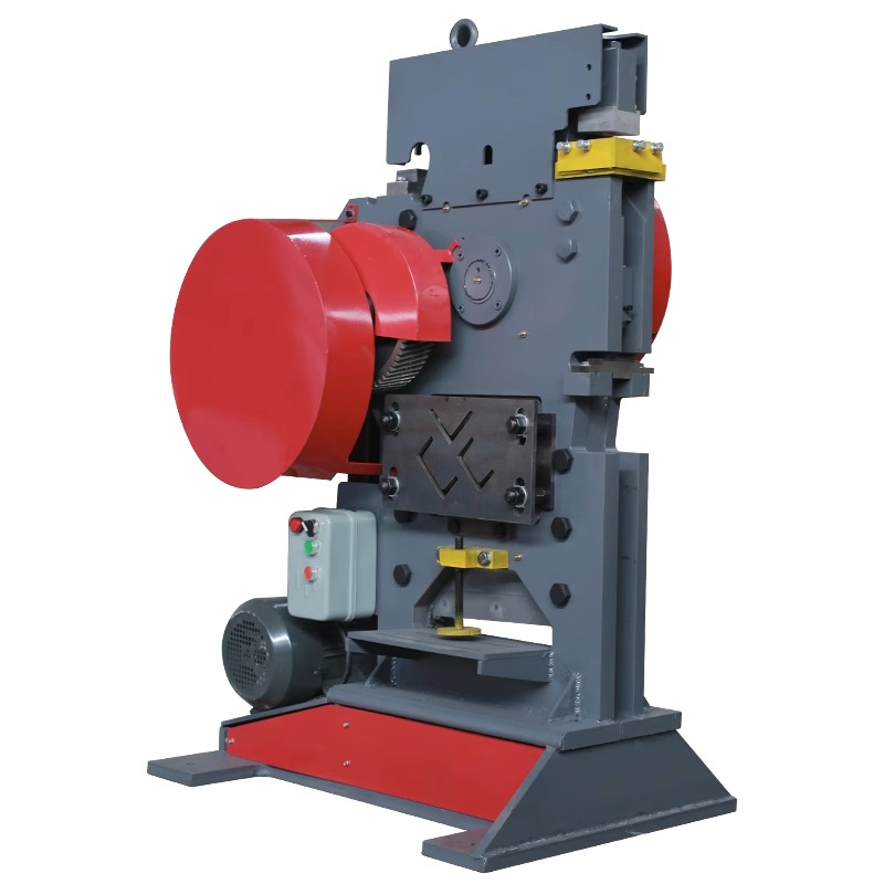 New GeYu Electrical Iron Worker CNC Metal Shearing Machine 220/380V High Productivity 4KW Motor Multi-Purpose Punching Shearing