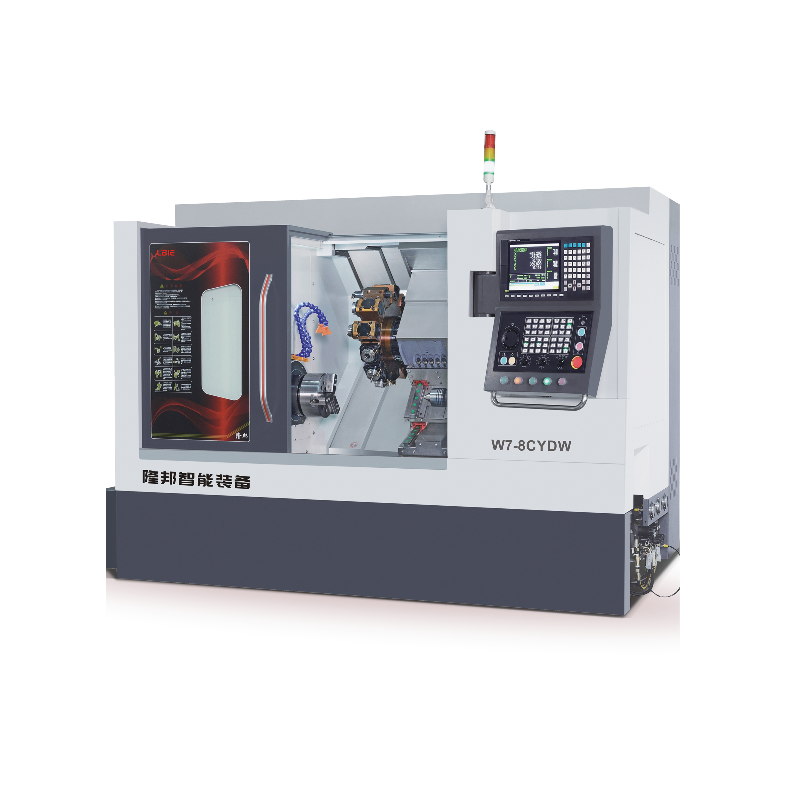 Horizontal Lathe Price Automatic CNC Metal Spinning Machine Syntec Control System CNC Lathe with Bar Feeder