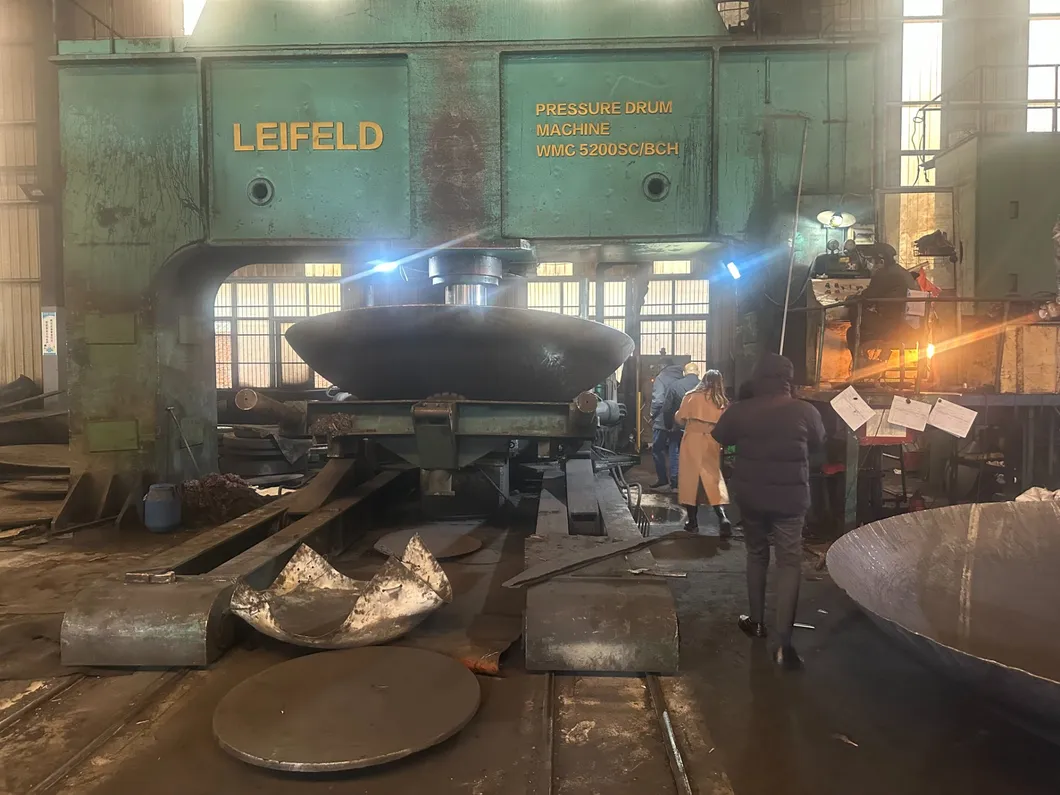 Heavy-Duty Dish End Pressing Machine for Reliable Production