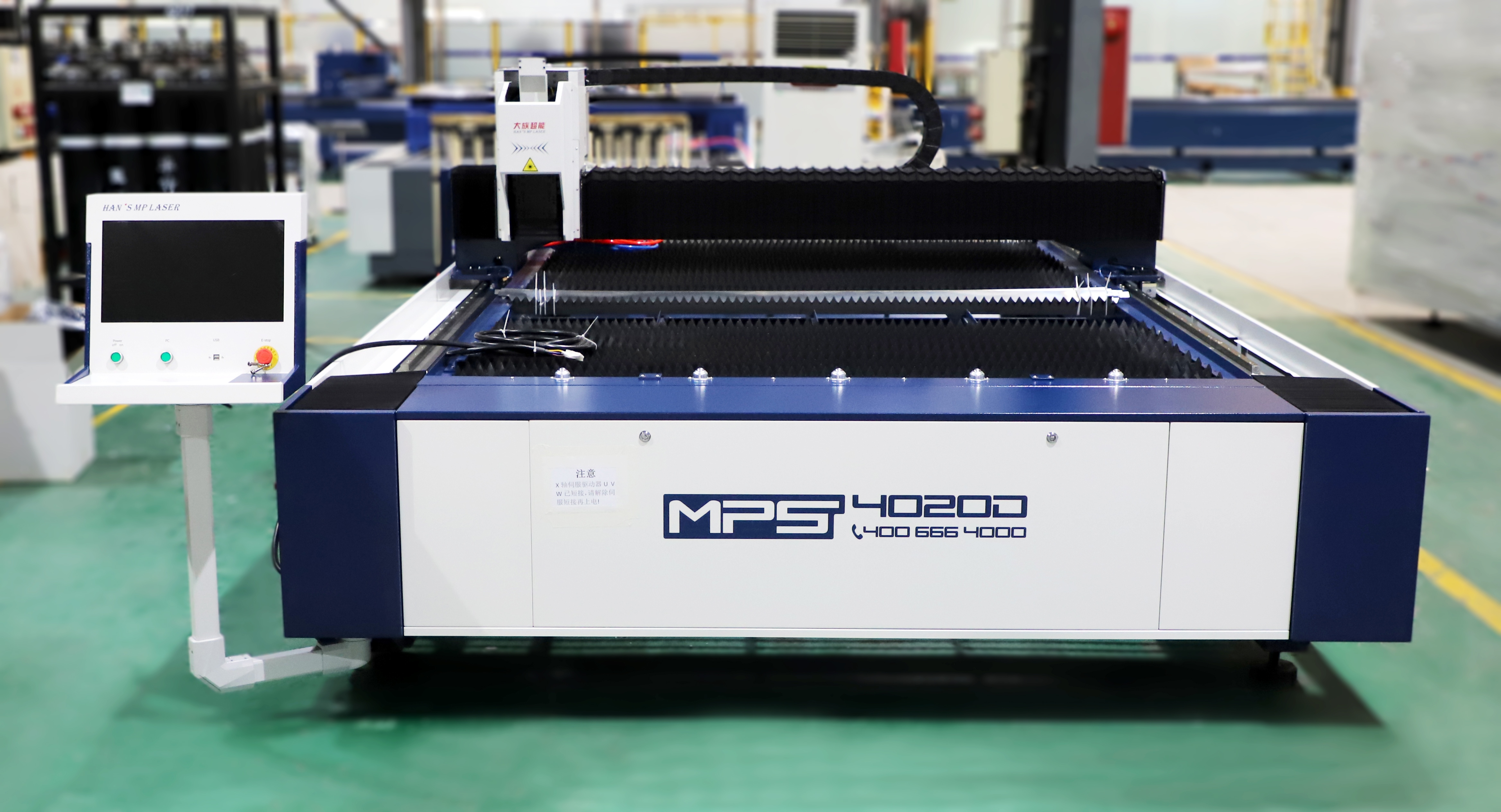 Han's Laser CNC Fiber Laser Cutting Machine Stainless Steel Iron Metal Cutting Machine 3000W