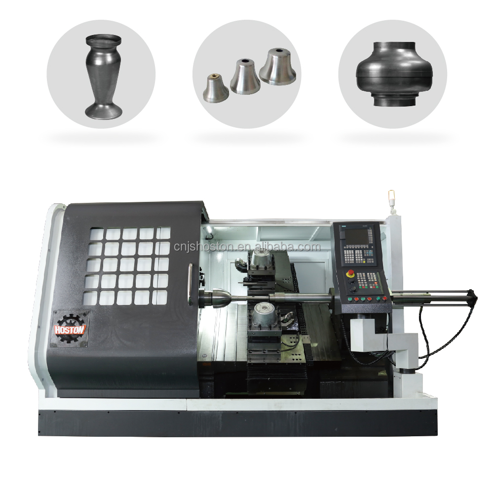 Automatic CNC Turning Center Single Spindle Medium Duty Metal Spinning Lathe Machine