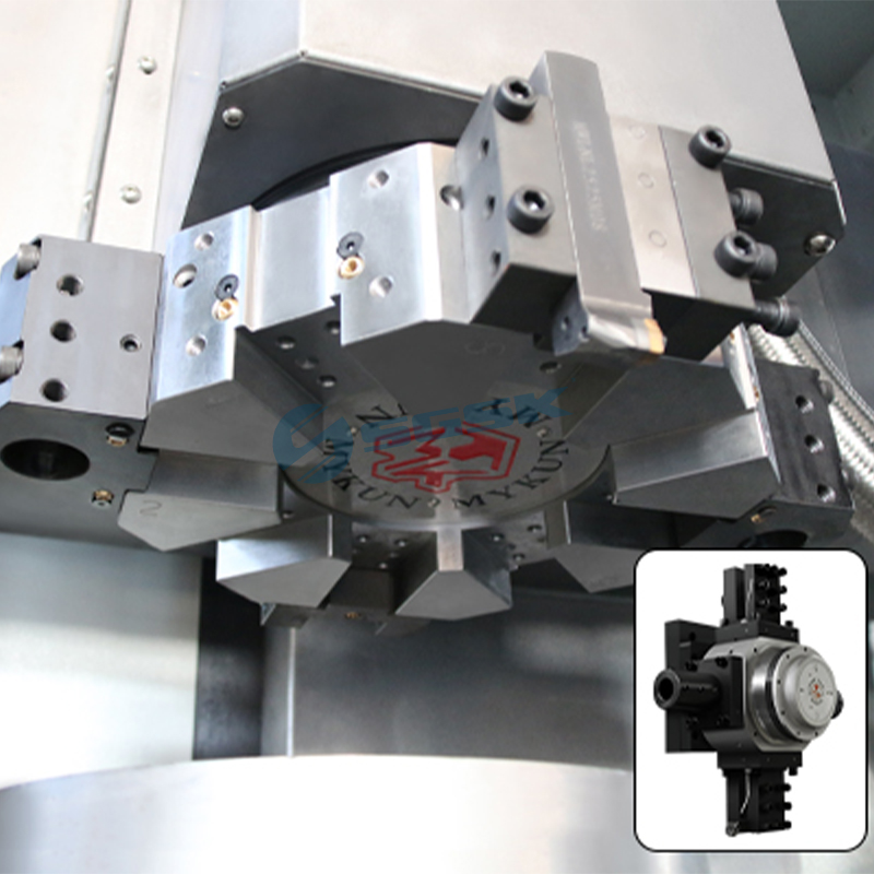 Vertical Cnc Lathe For Alloy Wheels VTC850 Cnc Turning Machine Cost Effective CNC Turning Lathe Machine