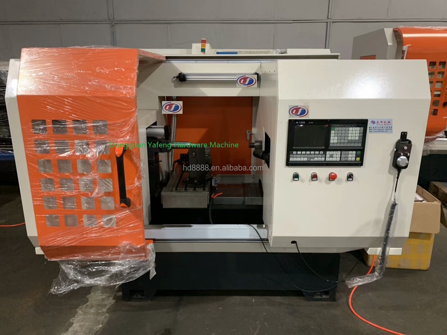 Copper Metal Spinning Machine for Ventilation Fan CNC Lathe Machine Horizontal Flow Forming Machine for Copper Iron Hardware