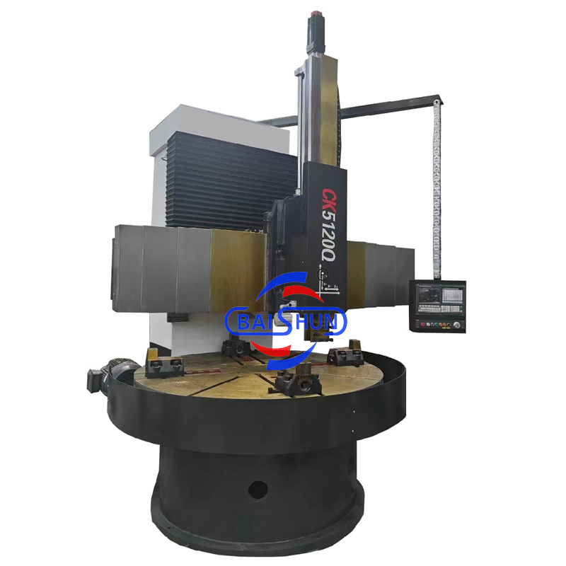 Large 2000mm Diameter Metal Turning Lathe Single Column Vertical Lathe CNC Vertical Lathe CK5120