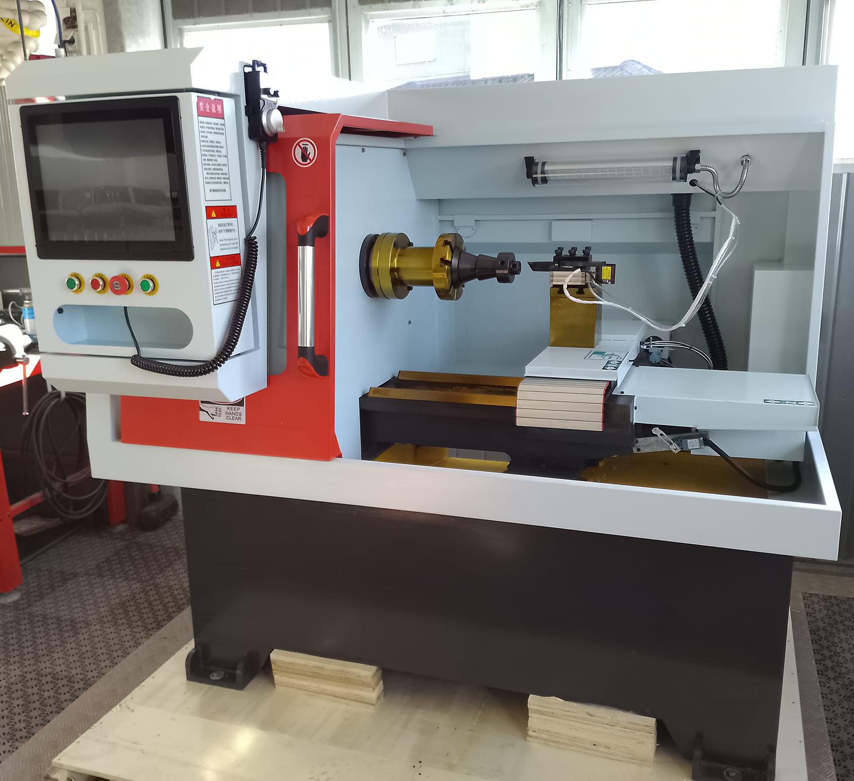 CNC Lathe Structural View