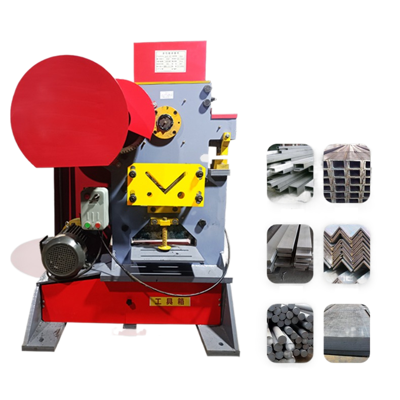 New GeYu Electrical Iron Worker CNC Metal Shearing Machine 220/380V High Productivity 4KW Motor Multi-Purpose Punching Shearing