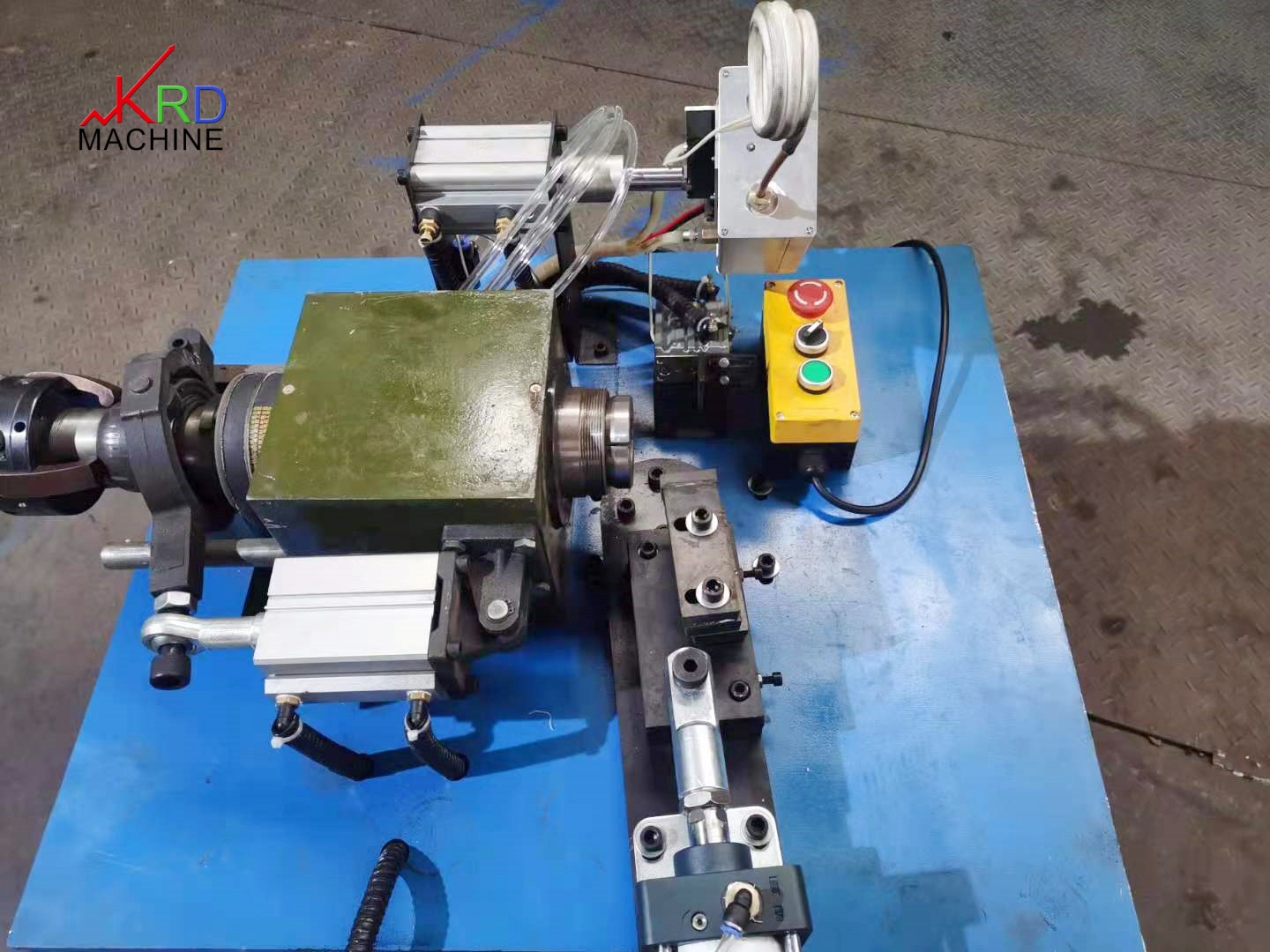 2026 New Automatic CNC Metal Steel Pipe Tube Sealing Machine One Side End Closing Forming Machine Suitable for Sanitary Ware
