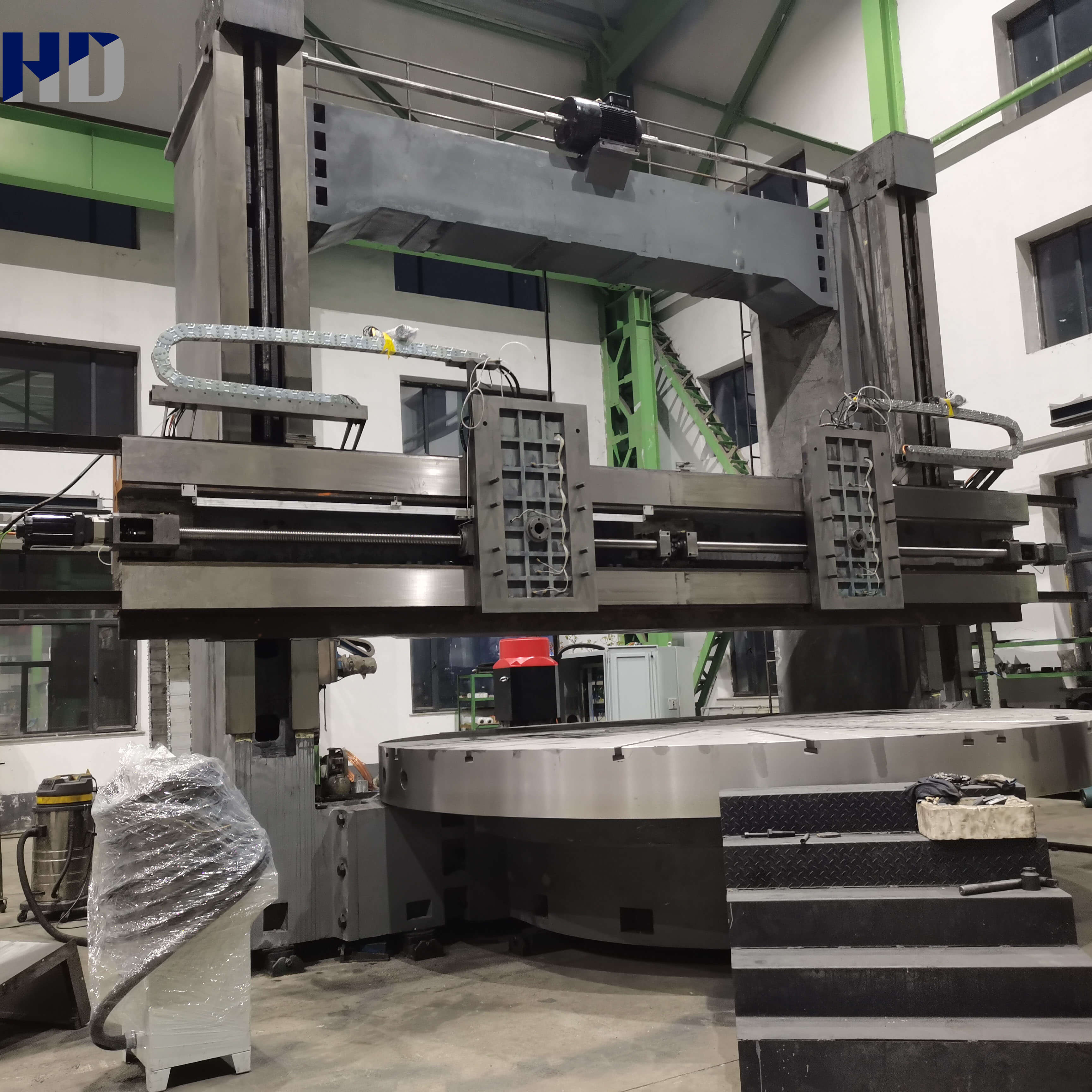 Heavy Duty CK5255E Double Column CNC Vertical Lathe Machine High Precision Large Diameter VTL Metal Turning Machine