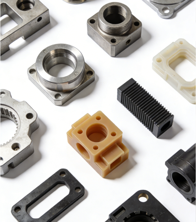 3-axis and 5-axis CNC Machining Automation Equipment and Mechanical Parts; High-precision Customized Production
