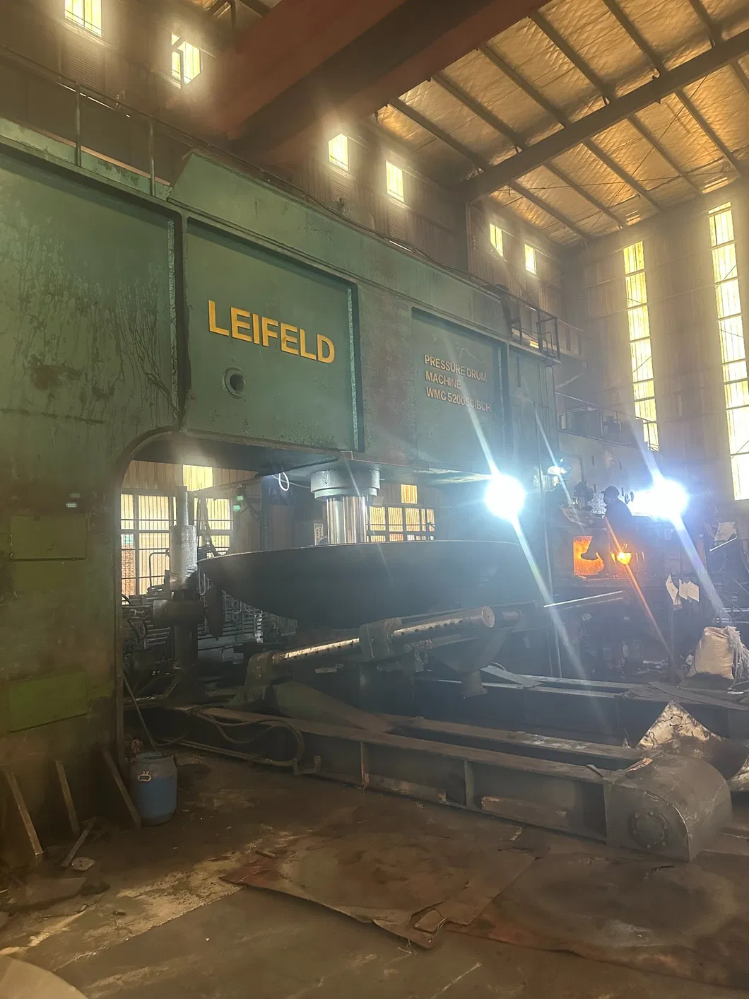 Heavy-Duty Dish End Pressing Machine for Reliable Production