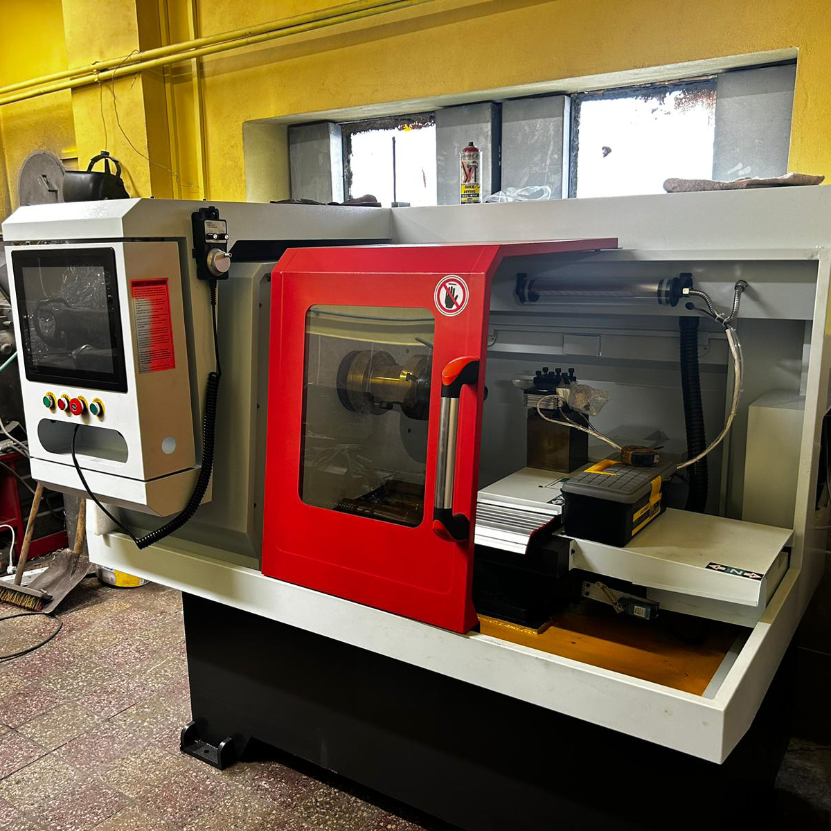 Factory Price CE Certified Fully Automatic CNC Lathe Machine for Alloy Rim Repair 220V Heavy Duty Horizontal Wheel Rim Repair