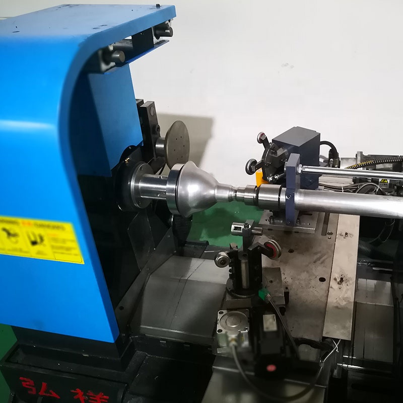 Automatic Bottle Necking Machine CNC Metal Spinning Machine Lathe Steel Pipe Shrinking Tube Spinning Forming Machine